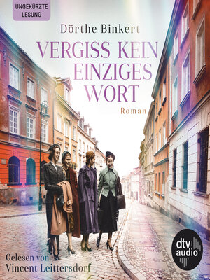cover image of Vergiss kein einziges Wort